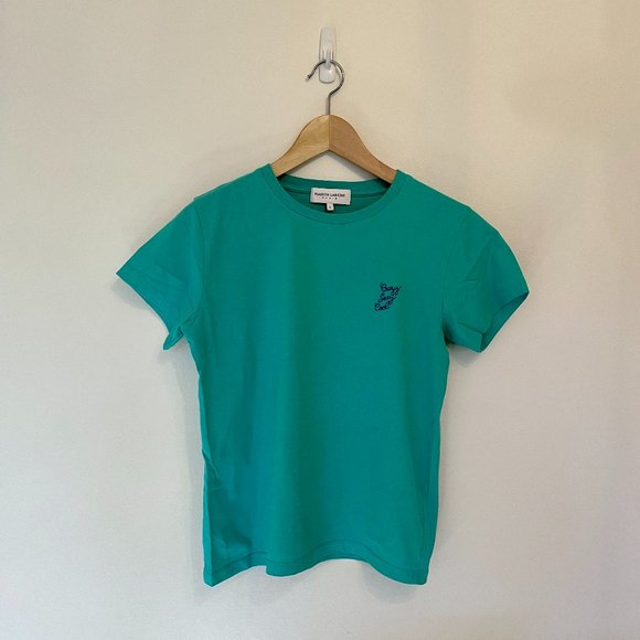 Maison Labiche Crazy Sexy Cool Embroidered Tee - Picture 1 of 3